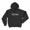 Muna Logo Unisex Hoodie Black