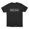 Muna Logo Unisex T Shirt Black