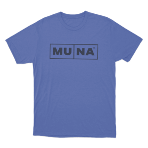 Muna Unisex T Shirt Blue